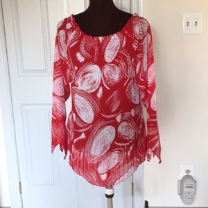 Elegant and sexy blouse